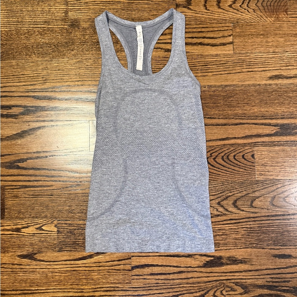 Lululemon Athletica Heather Gray Tank Top